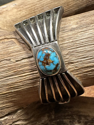 Johnny Mike Begay Turquoise Bracelet
