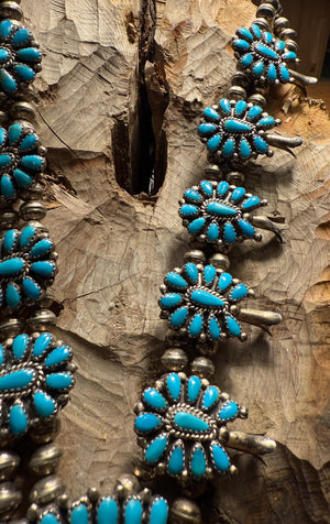 Judy Wallace Squash Blossom Necklace