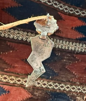 Kachina Turquoise Pendant 
