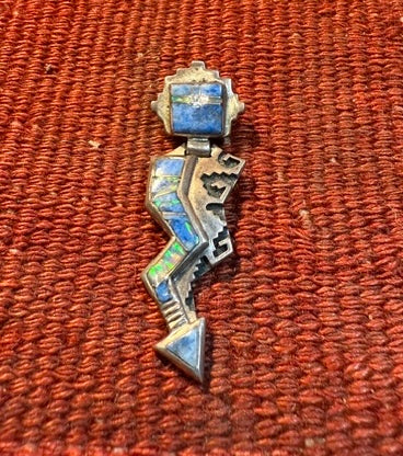 Kachina Turquoise Pendant