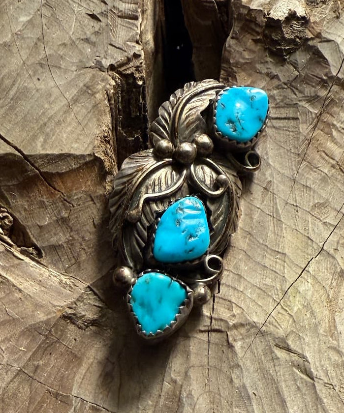 Kingman Turquoise Nugget Ring