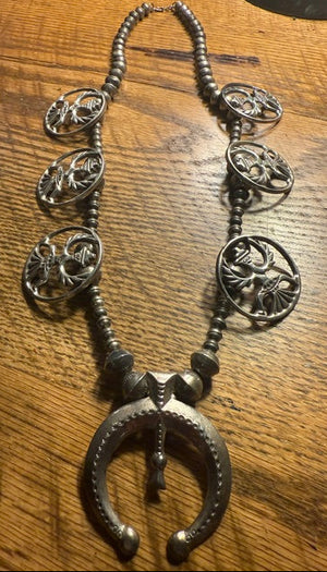 Knife-Wing-Silver-Necklace