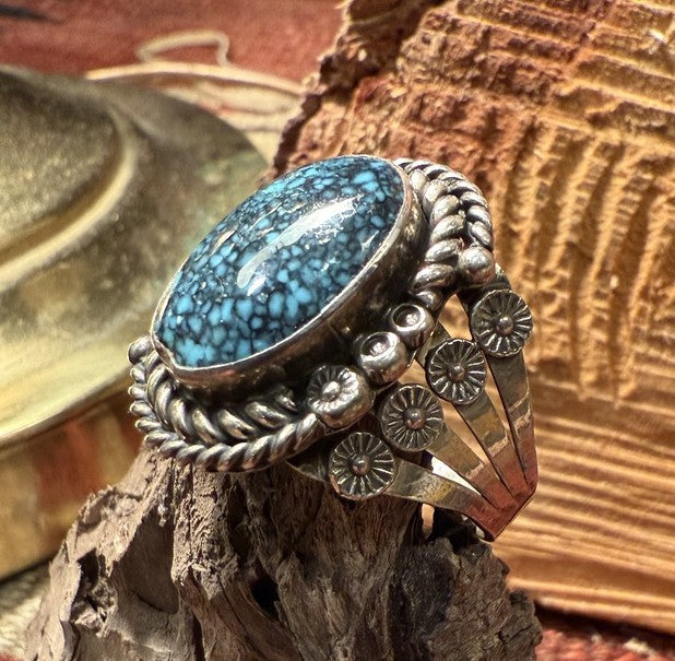 Lander Blue Turquoise Ring
