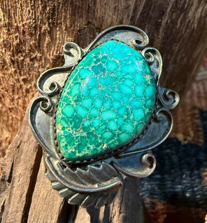 Lewis Lomay Hopi Turquoise Ring