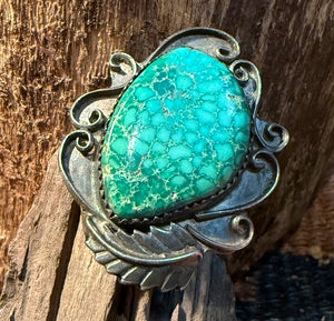 Lewis Lomay Hopi Turquoise Ring