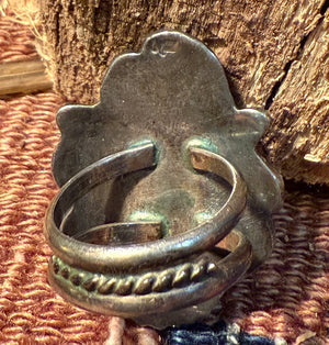 Lewis Lomay Hopi Turquoise Ring