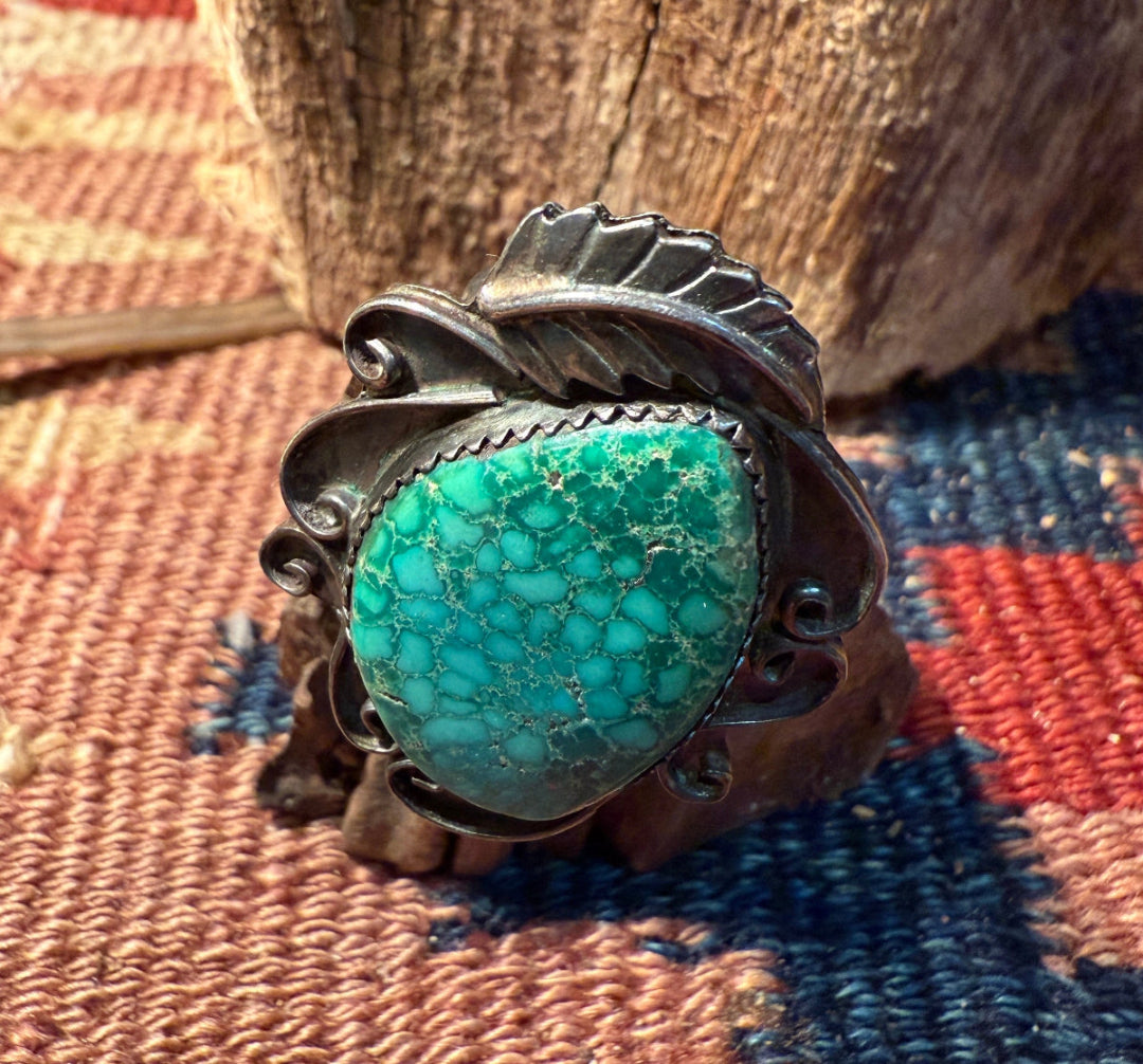 Lewis Lomay Hopi Turquoise Ring