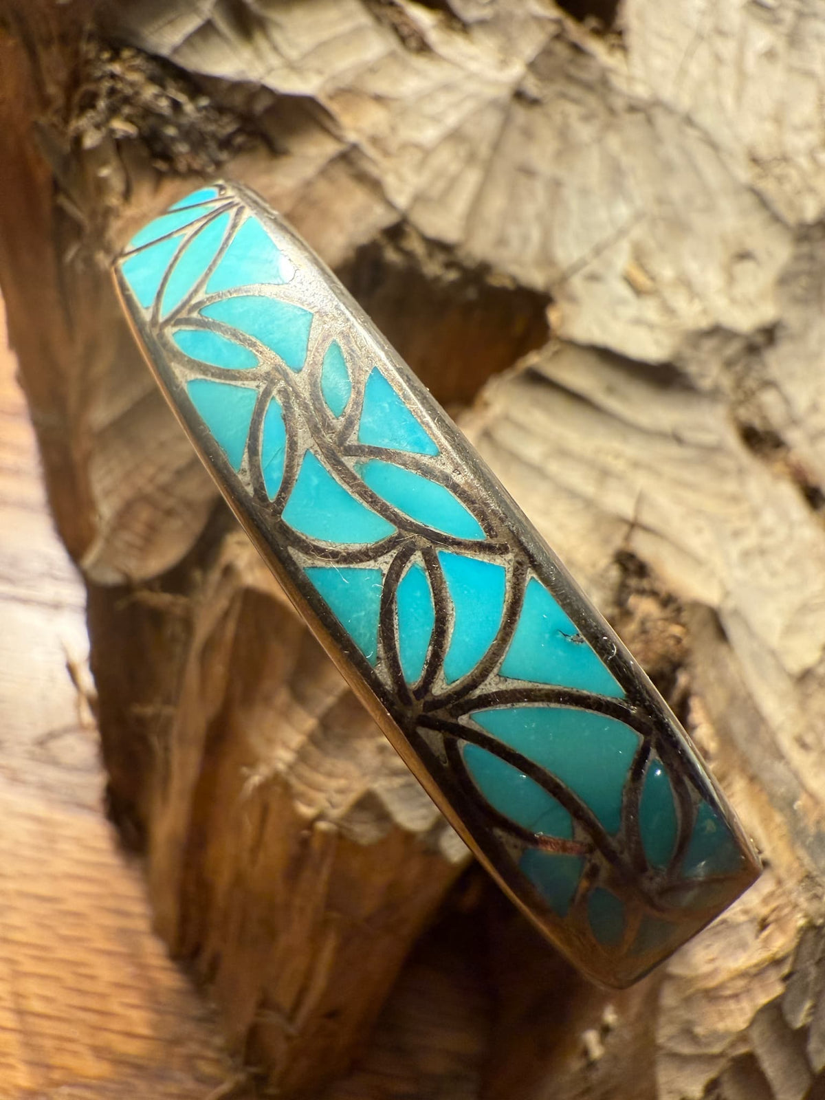 Lola Hechilay Zuni Turquoise Bracelet