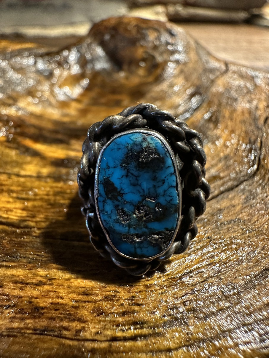 Luminous Turquoise Stone Ring [SG-044]