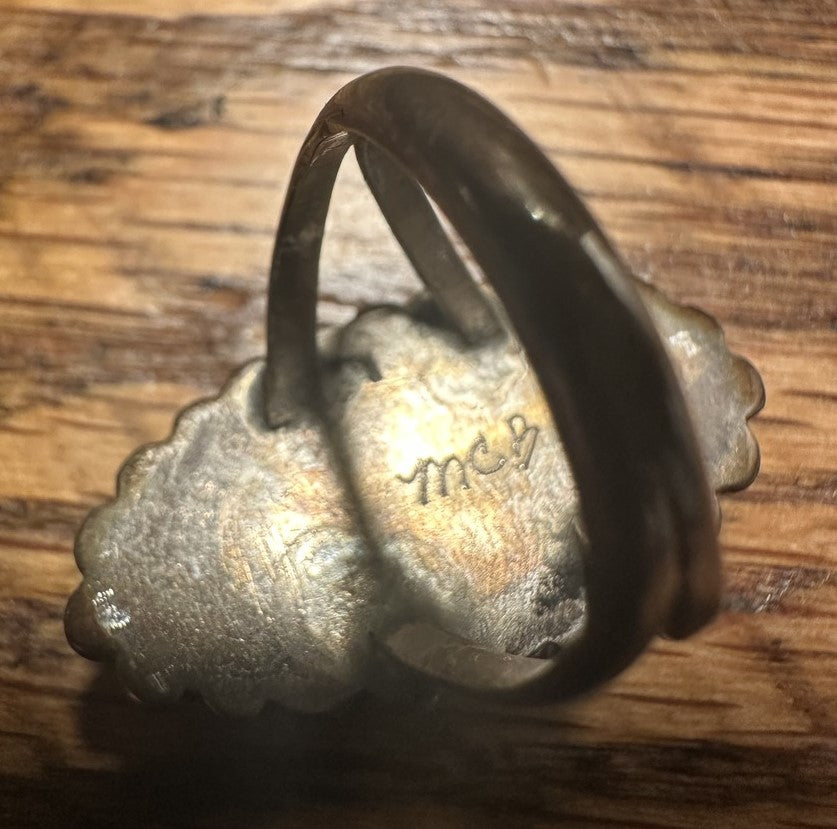 May Barbone Morenci Turquoise Ring