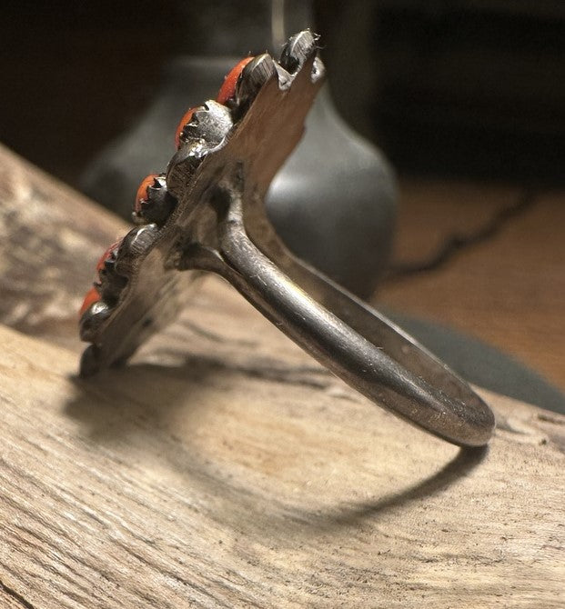 Mediterranean Coral Ring