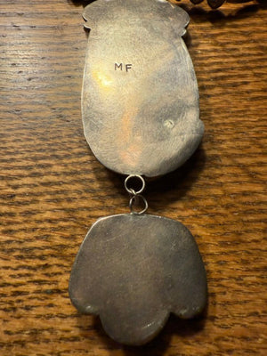 Morenci Coral Pendant