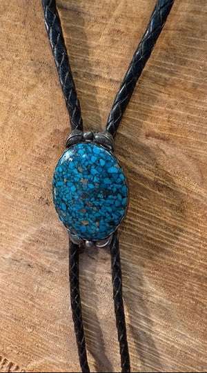 Morenci Turquoise Bolo Tie