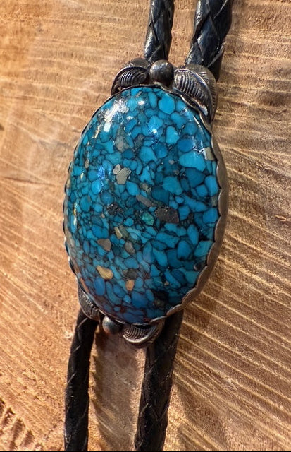 Morenci Turquoise Bolo Tie