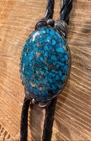 Morenci Turquoise Bolo Tie