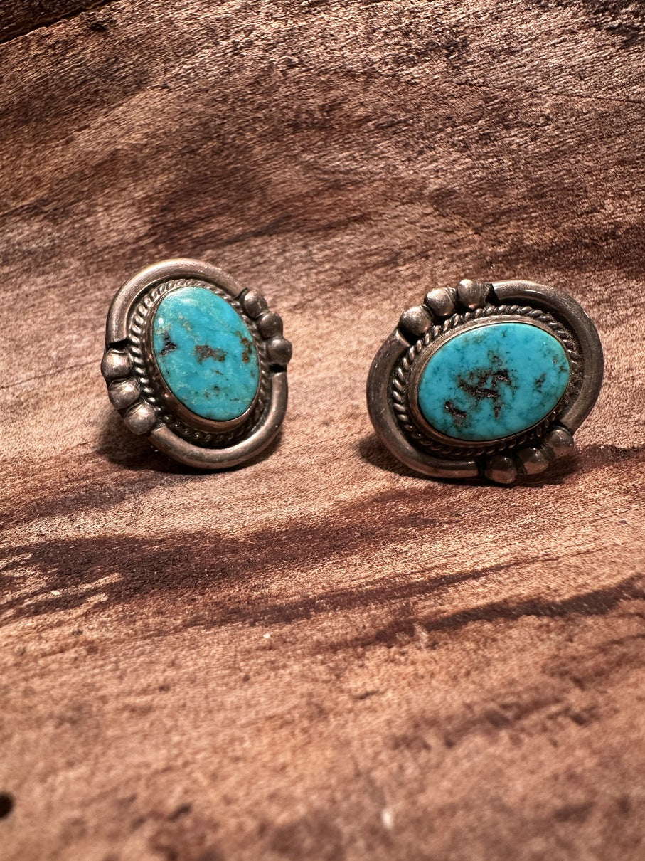 Morenci Turquoise Earrings