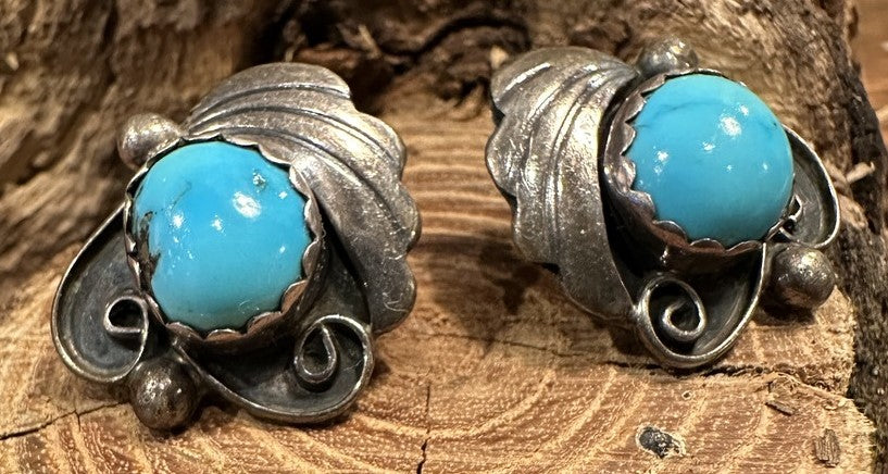Morenci Turquoise Earrings