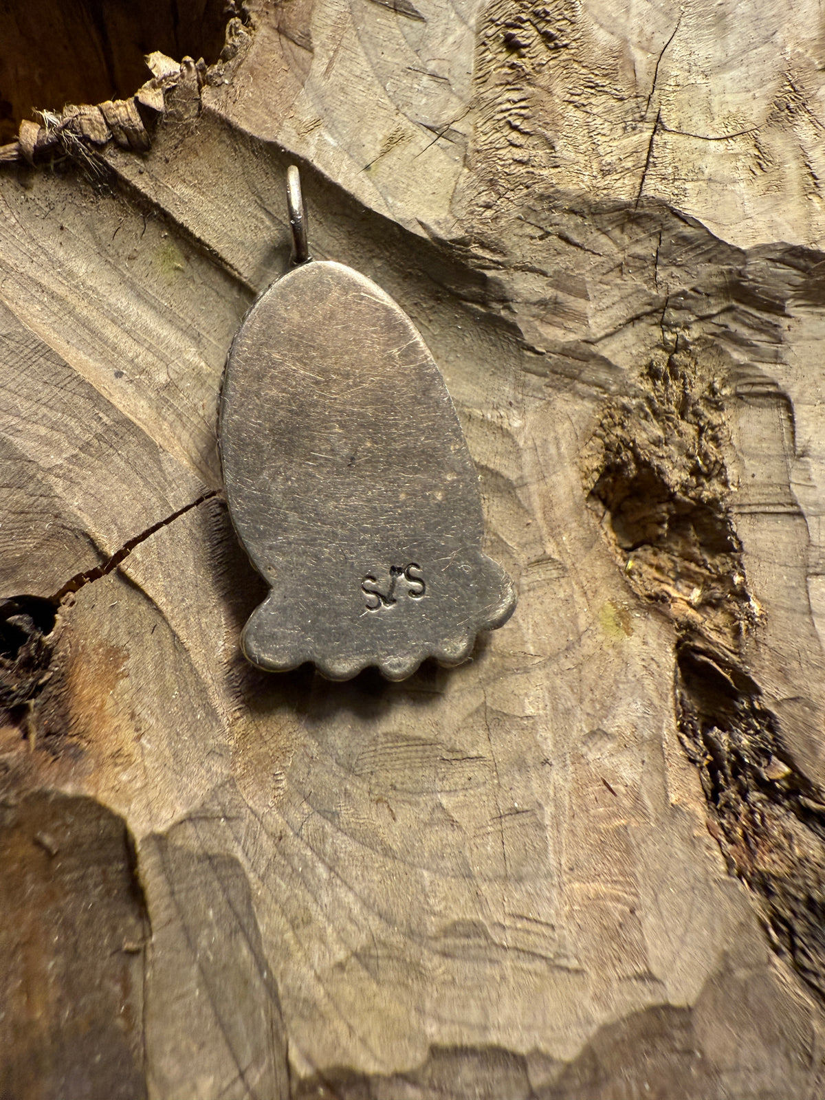 Morenci Turquoise Paw Pendant