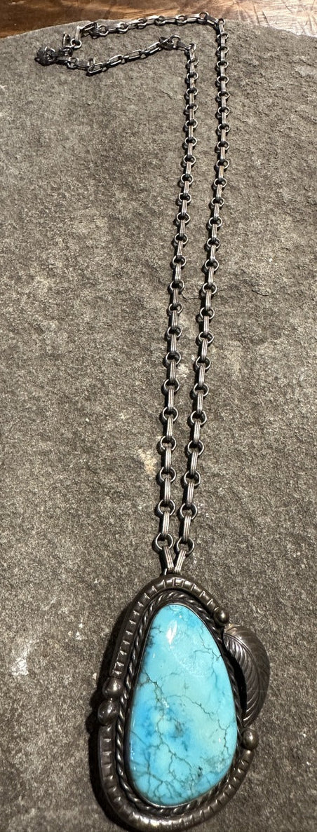 Morenci Turquoise Pendant/Pin