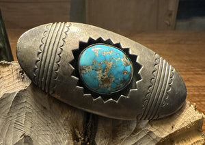 Morenci Turquoise Pin Pendant