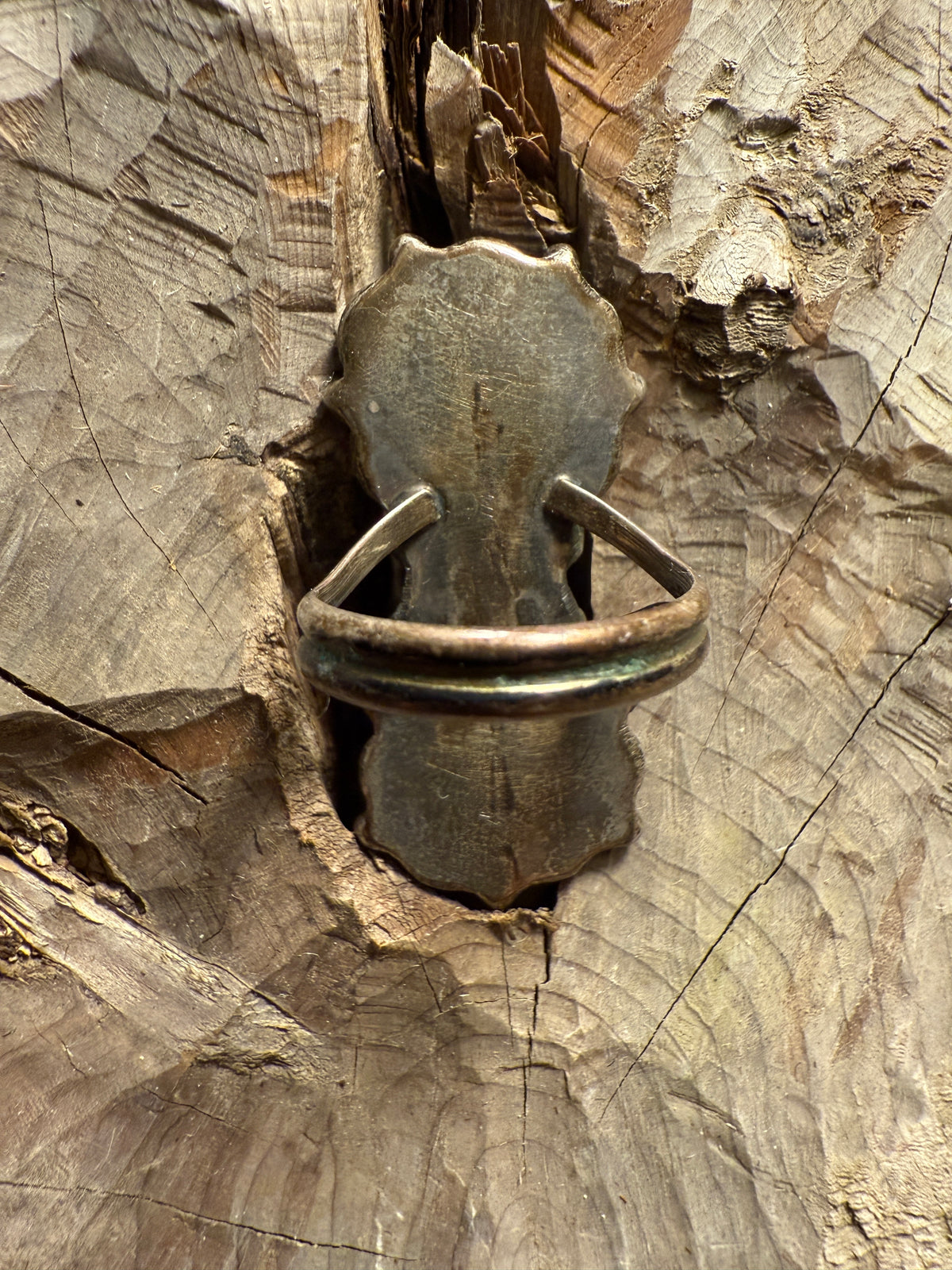 Morenci Turquoise Twin Stone Ring