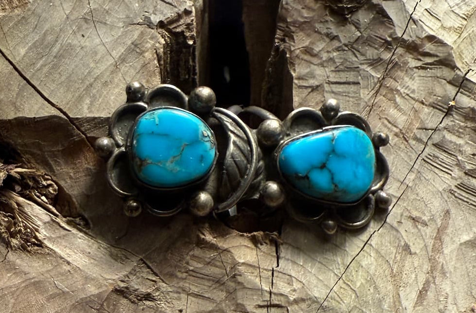 Morenci Turquoise Twin Stone Ring