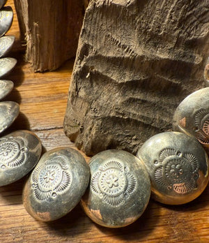 Morenci Two Sided Navajo Petals Necklace
