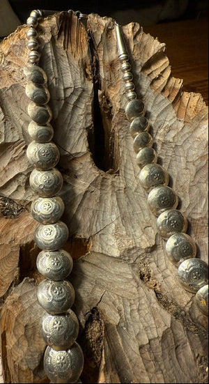 Morenci Two Sided Navajo Petals Necklace