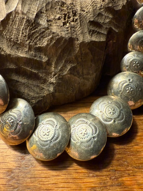 Morenci Two Sided Navajo Petals Necklace