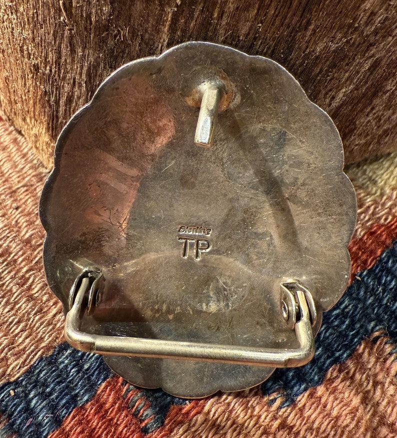 Nine Stone Turquoise Buckle