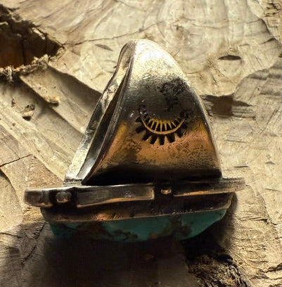 Nugget Turquoise Ring