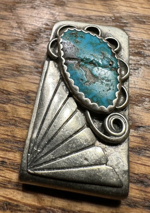 Old Blue Gem Money Clip [SG-183]