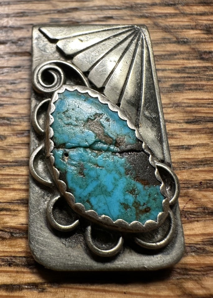 Old Blue Gem Money Clip [SG-183]
