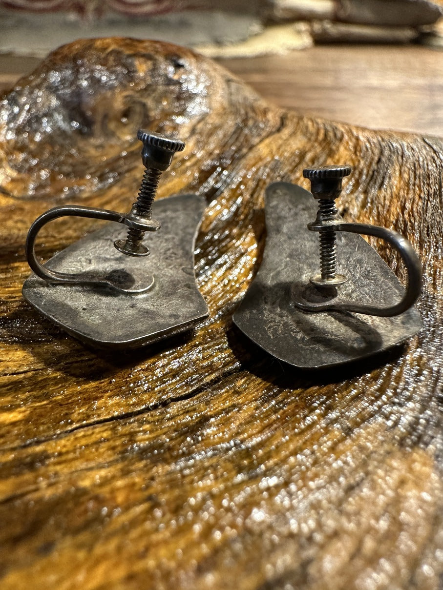 古美ターコイズインレイイヤリング [SG-035]