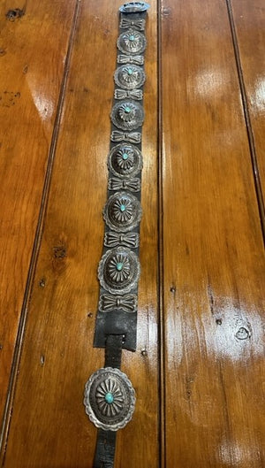 Old Pawn Concho Belt