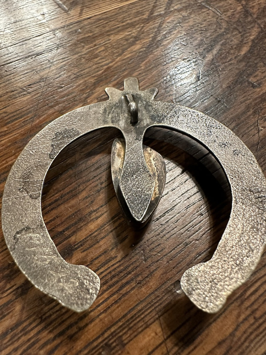 Old Pawn Morenci Turquoise Naja