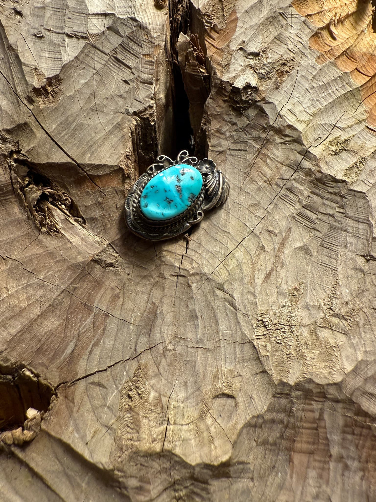 Old Pawn Turquoise Ring