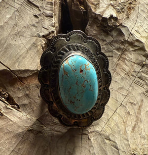 Old Pawn Turquoise Ring