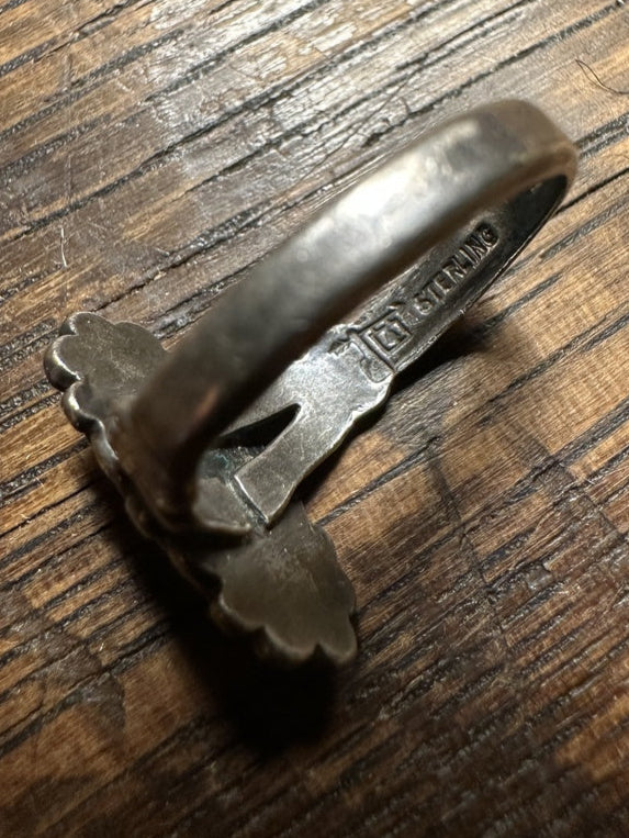 Old Turquoise Stone Ring