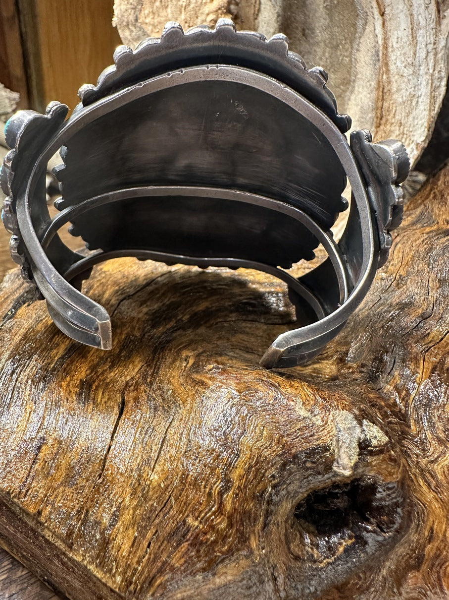 Old Zuni Cluster Turquoise Bracelet
