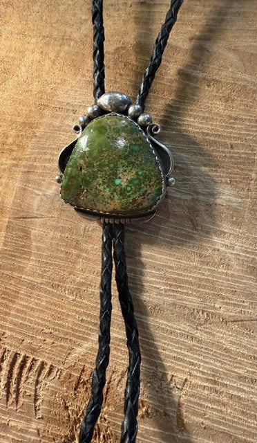 Olive Green Bolo Tie