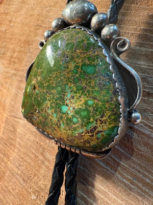 Olive Green Bolo Tie