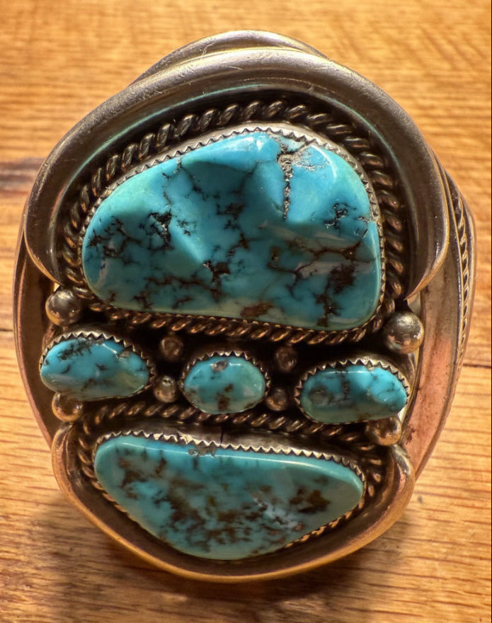 Orville Tsinnie Turquoise Cuff