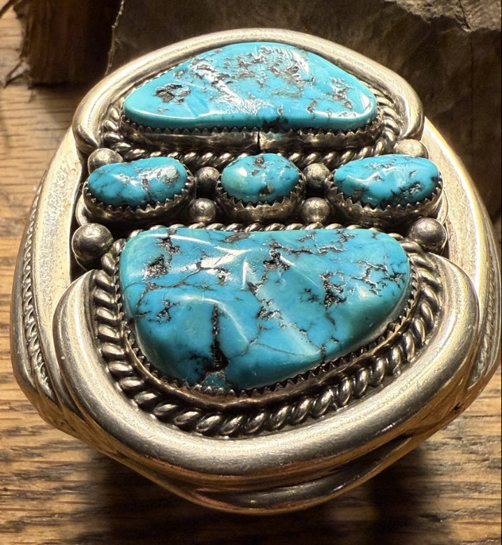 Orville Tsinnie Turquoise Cuff