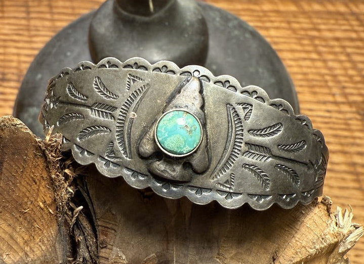 Repousse Arrow Head Bracelet