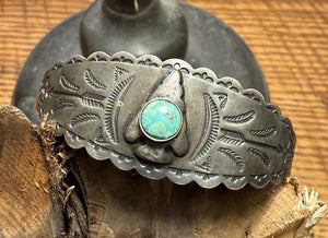Repousse Arrow Head Bracelet