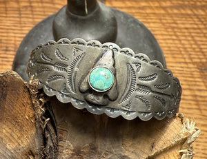 Repousse Arrowhead Cuff