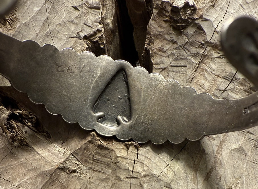 Repousse Arrowhead Cuff