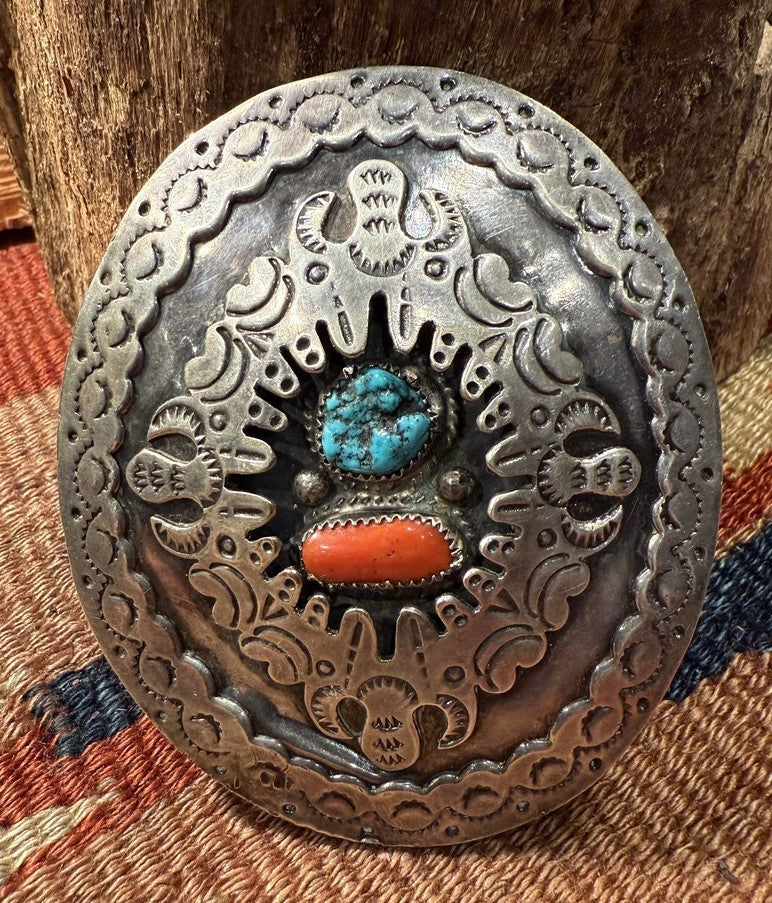 Repousse Belt Buckle