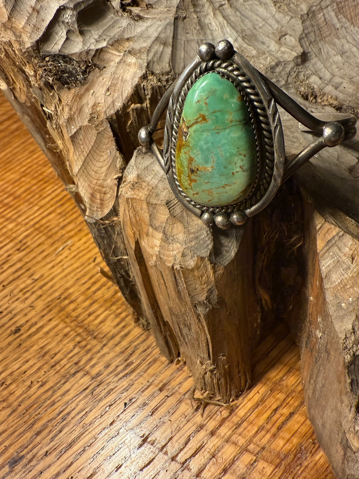 Royston Mine Green Turquoise Bracelet